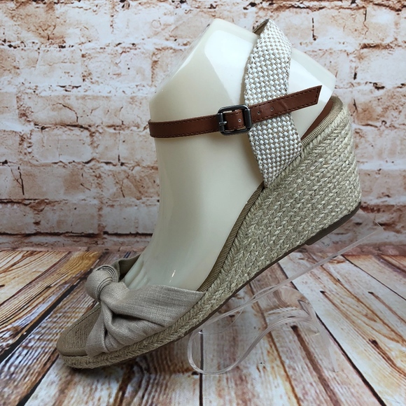 Lucky Brand Shoes - Lucky Brand Wedge Espadrille Sandals Open Toe Shoe